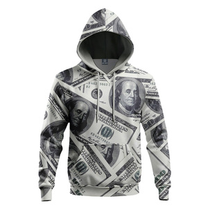 Sweat à capuche athlétique unisexe personnalisé, tendance 2025, col à cordon avec logo texte, impression par sublimation, impression en silicone, taille XL - Product Image 2