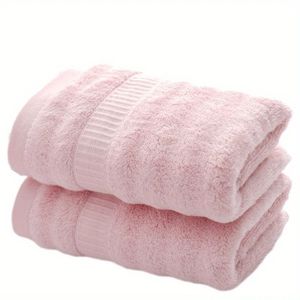 Juego de Toallas de Baño y Cara de Felpa de Coral Duraderas de Alta Calidad, Suaves, Absorbentes, de Secado Rápido, de Algodón, con Logotipo, Color Sólido, Personalizadas, Gruesas, para Adultos - Product Image 6