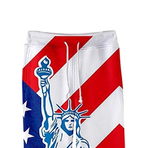 Conception personnalisée Hommes Impression Survêtement Empilés Évasés Jogger Pantalon Survêtement et 100% Polyester Survêtements - Product Image 4