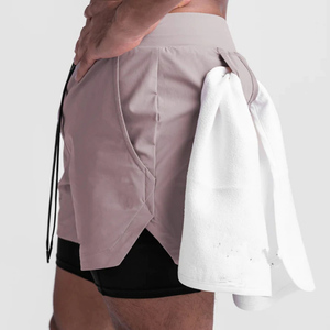Shorts de Baño para Hombre, Tejidos, de Color Sólido, con Bolsillos, de Secado Rápido, Cintura Elástica, Producción Harry Johnson - Product Image 3