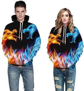 Sudaderas con capucha de gran tamaño diseño personalizado de peso pesado suéter de sublimación Impresión de logotipo sudaderas con capucha de sublimación lisas en blanco OEM para hombres - Product Image 1