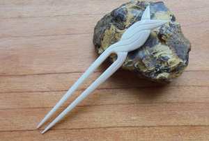 Pasador de Pelo Artesanal Ecológico de Hueso Natural, Moderno y Tradicional, para Moños, Accesorios para el Cabello para Mujeres y Niñas - Product Image 6