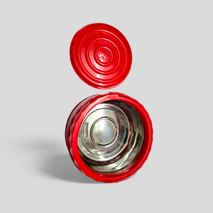 Cacerola aislada de acero inoxidable de 3000 ML con cubierta de plástico y Asa fácil de transportar, cuencos térmicos para servir, mantienen la comida caliente/fría - Product Image 2