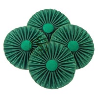 Tablier de Rite Écossais rectifié en dentelle brodée bleue avec rosette |   Aimant de Luxe Personnalisable en Toile de Haute Qualité pour Régalia Maçonnique
