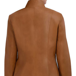 Veste en cuir imperméable et coupe-vent pour femmes, best-seller, rembourrage en coton respirant, tricot d'hiver, dernière version SolidCanvas2026 - Product Image 4