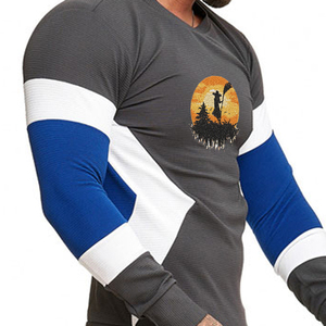 Jersey de alta calidad para hombre, conjunto de chándal de invierno con impresión de logotipo personalizado, transpirable y de talla grande, venta al por mayor, MOQ bajo - Product Image 6