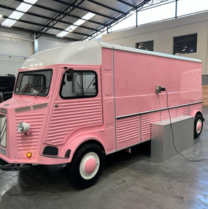 2026 Newly Factory Outlet Hot Selling Multipurpose Electric Mobile Van Fast Food Snack Catering <b>Drinks</b> Coffee Truck Trailer Cart - Product Image 6