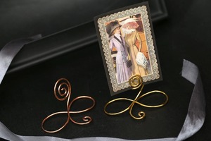 Antique <b>Card</b> Holder Industrial Metal Display Stand Ideal For Table Display And Party Weddings Events Restaurants and Home Decor - Product Image 5