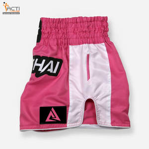 Concevez votre propre logo Fighting Muay Thai Shorts Meilleure qualité Training Wear Fight Muay Thai Shorts - Product Image 2