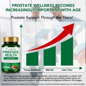 Acentiallaabs kapsul kesehatan prostat 90p <span class=keywords><strong>Saw</strong></span> <span class=keywords><strong>Palmetto</strong></span> campuran Reishi Maitake seng Selenium Lycopene suplemen kesehatan pria - Product Image 6