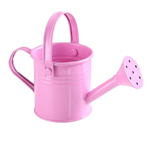 ถังโลหะชุบสังกะสีสำหรับรดน้ำสีชมพูสินค้าขายดีฟรีอุปกรณ์ทำสวน - Product Image 4