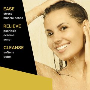 Sel de bain de la mer morte pur non parfumé de 15lb avec étiquette personnalisée bain infusé aux minéraux nourrissant pour la peau - Product Image 2