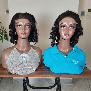 Cheveux vierges rebondissants vietnamiens 5x5 avec dentelle transparente pour perruques élégantes - Product Image 1