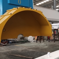HLQY-2500 HUALONG Maschinerie Hochpräzise Mehrblatt-Steinschneidemaschine Siemens PLC-gesteuert 55kW Motor Granit Hartgestein