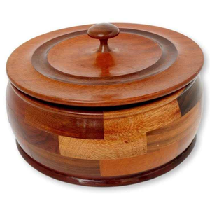 Boîtes cadeaux en bois simples et personnalisées, petites, décoratives, rondes, pour ranger les bijoux, boîte à bagues en bois, boîte à bijoux en bois - Product Image 1