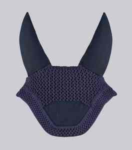 Voile anti-mouches élégant en crochet pour cheval, bonnet d'oreille, tissu doux, léger et respirant pour un confort optimal, protection contre les mouches et performance - Product Image 4