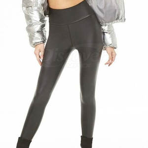 Nouveau design, legging en cuir pour femme de haute qualité, legging en cuir pour femme à séchage rapide, legging en cuir pour femme respirant - Product Image 5