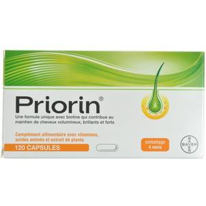 Cápsulas Veganas Priorin para el Crecimiento del Cabello y Prevención de la Caída - Fórmula 2 en 1 Hecha en Alemania - Product Image 3