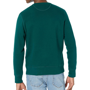 Sweat-shirt en molleton d'automne respirant coupe-vent 100% coton brodé sur mesure pour homme - Product Image 6