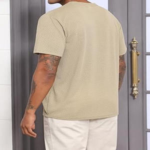 2025, venta al por mayor, camisetas de golf únicas de algodón con logotipo personalizado, camisetas de diseñador originales para hombres, camisetas impresas personalizadas hechas por Dress Sports - Product Image 5