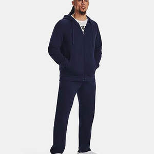 Fleece <b>Black</b> Custom Full Zip Up Blank Full Face Zip <b>Hoodie</b> Cotton French Terry Zipper Blank <b>Plain</b> <b>Hoodie</b> - Product Image 4