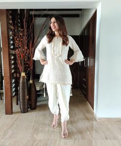 Luxe Les costumes pakistanais turcs indien Punjabi Kurta ensembles dames vêtements de fête vêtements africains Look à la mode - Product Image 1