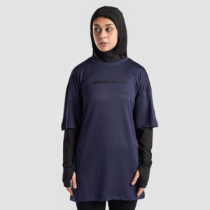 Top Deportivo Veiled Velocity en Color Azul Marino - Product Image 2