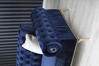 Ensemble de canapés en bois moderne de luxe, style Chesterfield traditionnel, housse amovible, modulaire, idéal pour appartement, entrepôt, salon - MEILLEUR