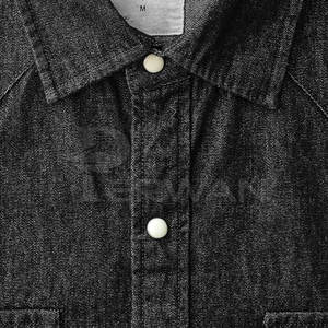 Best Selling Men's Quick Dry Jeans <b>Shirts</b> 100% Cotton Breathable Private Label OEM Service New Arrival From Pakistan - Product Image 4