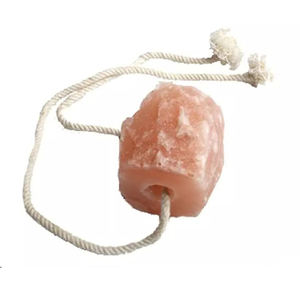 Sal del himalaya comprimida para alimentación Animal, cristal Natural del Himalaya para roca de ganado, con forma de cilindro de lamer de sal con cuerda de peso 3-5k - Product Image 3