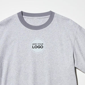 AIRism เสื้อยืดผู้ชายโอเวอร์ไซส์ทรงหลวมคอกลมแขนสั้นผ้าคอตตอนทรงหลวมโอเวอร์ไซส์ - Product Image 4