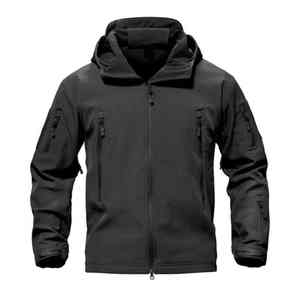 Chaqueta de algodón Softshell con cremallera completa personalizada de lujo para hombre con cuello levantado estilo Streetwear PayPal Verified Star Figure Enterprises - Product Image 3