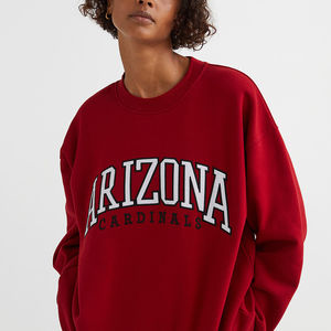 Sweat-shirt en molleton de coton épais pour femmes Sweat-shirt à col rond Pull-over décontracté Imprimé personnalisé Sweat-shirt pour femmes - Product Image 6