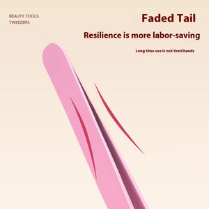 Pinzas para Cejas de Acero Inoxidable Premium KAAMIR INSTRUMENTS, Punta Puntiaguda, Ligeras, Reutilizables, Diseño de Lujo Ecológico - Product Image 3