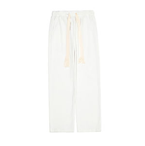 กางเกงสเวตเตอร์ของผู้ชายกางเกงผ้าฟลีซแบบมีเชือกผูกกระเป๋าแบบกำหนดเองกางเกงเรียกเหงื่อกางเกงปล่อยชายลำลองทรงโอเวอร์ไซส์ - Product Image 4