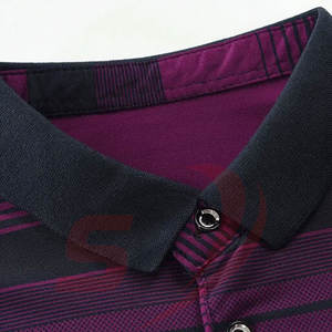 Polo personalizado para hombre, camisa de alta calidad, ropa deportiva, informal, venta al por mayor - Product Image 3