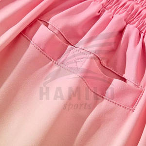 2024กางเกงขาสั้นผ้าฝ้ายผู้ชายน้ำหนักเบาระบายอากาศลายพื้นดีไซน์ทรงหลวมเข้ารูปยืดหยุ่นได้ - Product Image 3