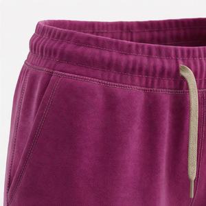 Conjuntos Deportivos de Felpa de Algodón Puro para Mujer, Elegantes, con Etiqueta de Logotipo Personalizable, de Alta Calidad, Suaves y Cálidos para Gimnasio - Product Image 5