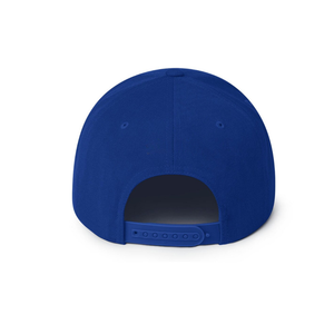 Casquette snapback grise à 6 panneaux avec broderie du logo X bleu, visière noire, unisexe, décontractée, style baseball - Product Image 6