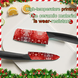 Cuchillo de Chef con Hoja de Cerámica y Mango de Plástico para Cocina Casera, Venta al por Mayor de Fábrica, en Existencia, Artesanía Hecha a Mano, Envío Gratis - Product Image 5