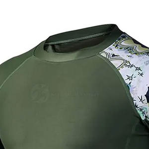 Camisetas de compresión de secado rápido de alta calidad para hombre, camisetas deportivas informales de manga larga de punto con logotipo personalizado y estampado sólido, camisetas de talla grande - Product Image 4