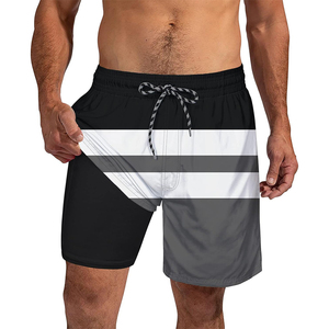 Short de plage de créateur en nylon léger au design personnalisé Short de surf étiré Short de surf d'été pour hommes - Product Image 3