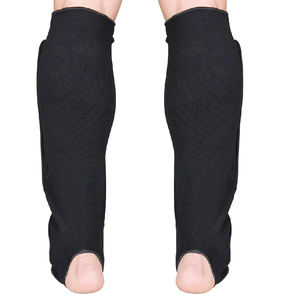 Protector de protección de Espinilla de empeine de alta calidad con logotipo personalizado y Deportes de lucha de boxeo de color MMA Grappling Shin Instep Guards - Product Image 2