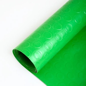 เสื่อกันลื่นทนทานทนทานต่อแบคทีเรียวัสดุ PVC กองสูงสำหรับโรงงานแปรรูปอาหารเพื่อสุขภาพ - Product Image 2