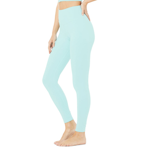 Vêtements décontractés de qualité personnalisée Legging à jambes taille haute pour femmes Running Yoga Workout Custom Gym Fitness Wholesales Slim Pants Fitness - Product Image 2