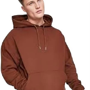 Sweat à capuche pour homme de haute qualité avec logo personnalisé, imprimé en sérigraphie, en tissu polaire Spandex/Polyester, avec poche - Product Image 1