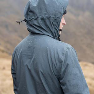 Vente en gros de pull long automne hiver pour hommes, veste de pluie zippée à l'avant avec capuche, tissu léger et respirant, état neuf - Product Image 3