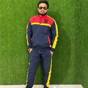 Survêtement Homme Personnalisable avec Logo, Fermeture Éclair, Uni, Entièrement Personnalisable, 2026, Décontracté, 100% Coton, Taille Élastique - Product Image 2