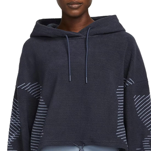 เสื้อครอปฮู้ดดี้ผู้หญิงสไตล์สตรีทแฟชั่นฤดูใบไม้ร่วง ดีไซน์สวยจากโรงงาน ราคาถูก สไตล์ลำลอง ทรงหลวม ด้านหน้าตก - Product Image 2