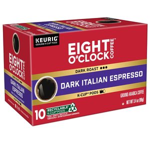 Café Eight O'Clock, Tueste Italiano Oscuro, Cápsulas K-Cup Individuales Keurig, Café de Tueste Oscuro, 60 Unidades - Product Image 3